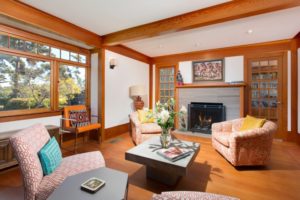 Fireside Comforts at Historic Irving Gill Home