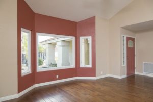 Bay Window Accent Wall